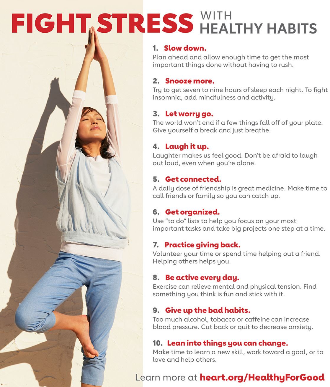 Fight Stress With Healthy Habits
