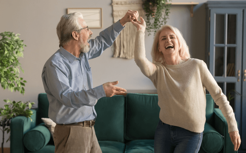 Older Couple Dancing Older Couple Dancing